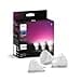 Philips Hue White & Color Ambiance GU10 LED Spot 3-Pack (400 lm), Dimmable LED Bulbs for Hue Lighting System with 16 Million Colours, Smart Light Control via Voice and App - 1