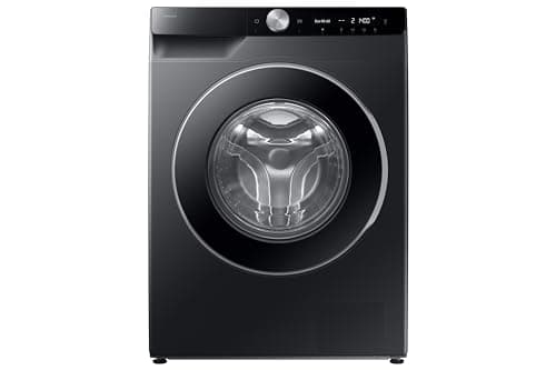 Samsung Series 6 AI Energy Washing Machine, 9kg, 1400rpm, Black, WW90DG6U25LBU1