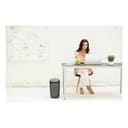 Fellowes Paper Shredder for Home Office Use - 10 Sheet Cross Cut Shredder for Home and Office Use - Deskside Shredder with 22 Litre Bin - Powershred 60Cs - High Security P4 - Black - 8