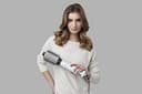 Remington Cepillo de Aire Voluminizador Hydraluxe Moldeador de Pelo, Tecnología Hydracare, Cepillo Secador, Acondicionamiento Iónico, Cerámica, 1200 W, 3 Temperaturas y 2 Velociades AS8901 Blanco - 3