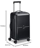DELSEY PARIS Turenne Hardside Bagaglio con Ruote Spinner, Nero, Set 2 Pezzi 19/27, Turenne Hardside - 12