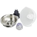 Kenwood Citrus Juicer Chef AT312 Accesorio Exprimidor Compatible Con Robots De Cocina Kenwood Chef Y Major, 0.6 Litros, Acero Inoxidable, Plateado/Blanco - 3