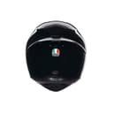 AGV - K1 S E2206, Casco Moto Integrale ECE, Stile Racing con Spoiler Aerodinamico, Prese d'Aria e Visiera Antigraffio, Campo Visivo 190°, Predisposizione Interfono, Nero, L - 5