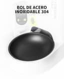 PETKIT Comedero Gato Automatico con Cámara, 1080P HG, Función AI, Dispensador Comida Gatos/Perros 3L, 2.4G WiFi, Audio Bidireccional, App Control, Cuenco de Acero Inoxidable - 6