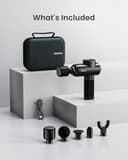 Massagepistole Wärme und Kälte, RENPHO Thermacool Massagepistole Massage Gun mit Hitze Kälte Function, Muskel Massagegerät für Heimbüro-Workout, Ganzkörper Muskelmassage Entspannung - 9