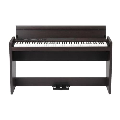 Korg LP-380U Digital Piano with Stand Rosewood Grain Finish