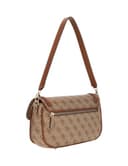 GUESS borsa a tracolla Dea Flap Shoulder Bag Latte Logo beige - 3