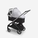 Bugaboo Capota ventilada Dragonfly, extensible para una protección adicional y una protección solar óptima, repelente al agua, Misty Grey - 3