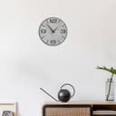 Giallobus - Reloj Premium - Simple Relief - Madera de MDF - Premium 30x30‎‎cm - n.12 White Cement - Artesano Made in Italy - Silencioso - Idea de Regalo - Doble Nivel Moderno - 4