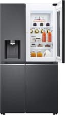 LG Electronics GSXV90MCDE Side-by-Side mit InstaView Door-in-Door | Craft Ice | Eis-, Crushed Ice- und Wasserspender | 635 Liter Kapazität | Festwasseranschluss | Schwarz - 7