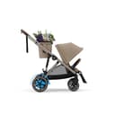 CYBEX Gold Kinderwagen e-GAZELLE S, Ab Geburt bis ca. 4 Jahre, Max. 22 kg (Single-Modus) / 2x 22 kg (Duo-Modus), All-in-1-System mit E-Antrieb und 20+ Konfigurationen, Almond Beige - 10