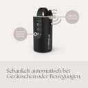 Sleepytroll Baby Rocker Gen 2 – Intelligente Einschlafhilfe mit App-Steuerung, 12h Akku, 3h automatisches Schaukeln, Bewegungs- und Soundsensor, CE/FCC-zertifiziert, IPX4, skandinavisches Design - 6