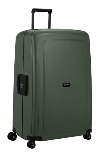 Samsonite S'Cure - Renewed Spinner XL, Valigia, XL (81 cm), 138 L, Verde (Dark Green)