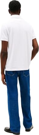 Tommy Hilfiger Uomo Maglietta Polo Maniche Chest Insert Regular Fit, Bianco (White), XXL - 2