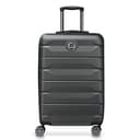 DELSEY PARIS - AIR ARMOUR - Valigia Rigida Media Estensibile - 68x44x32 cm - 77 L - L - Nero - 1