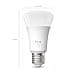 Philips Hue Lampada Smart LED A60, luce bianca calda 2.700 K, E27 Base, 9,5 W, 1.100 lumen, intensità regolabile, compatibile con Alexa, Google Assistant e Apple Home, conf. da 1 - 5