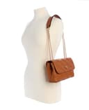 GUESS Adelasia Convertible Xbody Flap Bag Caramel - 5
