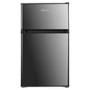 INFINITON | Frigorifico FG-A82I2P | Dos Puertas | Capacidad 85 L | Descongelación DEFROST | Alto 85 Cm | Clase Energética A+ /F | Temperatura Regulable | Color Inox | - 3