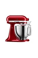 KitchenAid Artisan - Robot da cucina inclinabile - Impastatrice con 2 ciotole e 3 accessori in acciaio inox - 4,8 l - rosso mela - 1