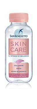 San Benedetto Skin Care, in Acqua Minerale con Collagene, Zinco e Acido Ialuronico, 24x220ml - 1