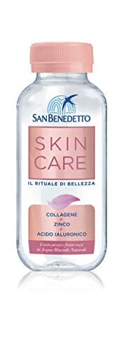 San Benedetto Skin Care, in Acqua Minerale con Collagene, Zinco e Acido Ialuronico, 24x220ml