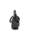GUESS Zaria Mini Top Zip Shoulder Bag, Bolso Bandolera Mujeres, Negro, Talla única - 3