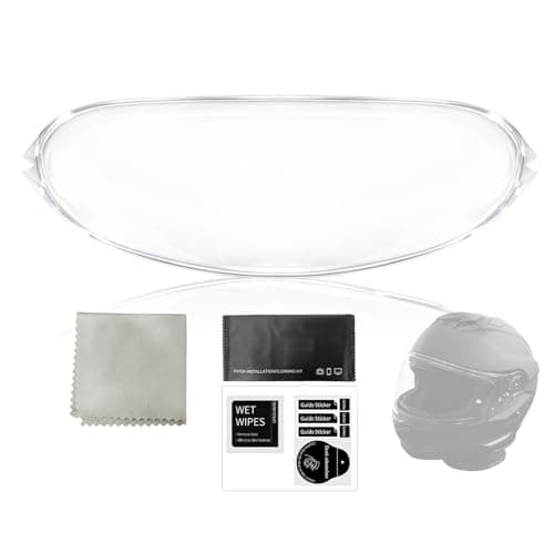 Antiempañamiento para Shoei GT Air – Lente interior antivaho para visera Pinlock, casco de moto, adecuado para Shoei GT Air3/Air2/Air, Neotec3/Neotec2/Neotec, X Spirit 3/X Spirit 2, Nxr, Qwest