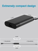 90W 65W USB C Cargador para HP Spectre x360 13 14 15 Envy x360 14 15 16 17 Inch 2-in-1 Pavilion Plus 14 EliteBook,ProBook,ZBook Firefly,Elite Dragonfly, c640 c645 Fortis Chromebook Portatil - 4