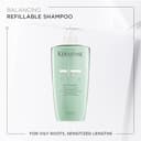 Kérastase | Spécifique, Champú Equilibrante, Para Raíces Grasas y Cabello Sensible, Bain Divalent, 500 ml - 2