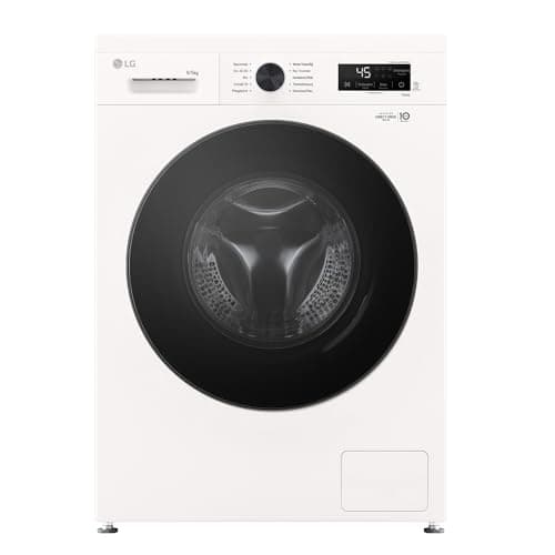 LG W4WB3095Y Waschtrockner (9 kg Waschen / 5 kg Trocknen, Energieklasse A/E, 1.300 U/Min.) mit Inverter Direct Drive, Touchdisplay, Steam, Reversiver Trommel, Weiß