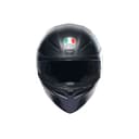 AGV - K1 S E2206, Full-face Motorbike Helmet, ECE, for Men, Racing Style with Spoiler, Air Intakes and Scratch Resistant Visor, 190° Field of View, with Intercom Ready, Matt Black, Large - 2