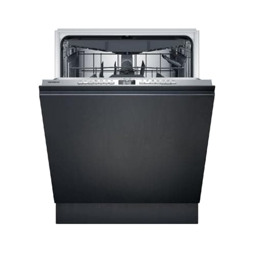Siemens SN73EX22CE, iQ500, lavastoviglie intelligente completamente integrata 60 cm, Made in Germany, cassetto portaposate, varioSpeed Plus, cestelli flessibili, autoOpen dry per un'asciugatura