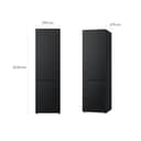 LG GBV22NCCEP Kühl-/Gefrierkombination – Smart Inverter Compressor, Total No Frost, Modern Flat Door Design, Matt Schwarz Metallic, Energieeffizienz C - 5