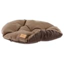 Ferplast Cat And Dog Cushion Stuart 89/10, Double-Sided, Tweed And Soft Velvet, Washable, Brown, XL - 3