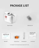 PETKIT Wireless Cat Water Fountain, EVERSWEET MAX 2, Heat-Resistant Material for Hot Water Cleaning and Dishwasher-safe, Battery Operated Cat Fountain with Motion Sensor & App Control, Ultra Quiet, 3L - 9