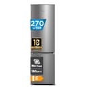 Midea Kühlschrank mit Gefrierfach MERB276FGE02A | 270L Kühl-Gefrierkombination (199L + 71L) | No Frost, All-Around Cooling | Doppelte Steuerung & Digital Control | Super-Kühl, LED | 180 cm, Edelstahl - 1