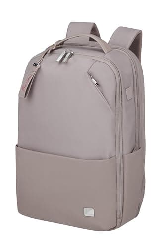 Samsonite Workionist - Mochila para laptop con compartimento de ropa de 15.6 pulgadas, 43 cm, 17.5 L, rosa (cuarzo)