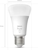 Philips Hue White 2 Lampadine LED Smart, Bluetooh, Controllo Vocale, E27, 9W, Dimmerabili, 800 Lumen, Luce Bianca Calda - 12