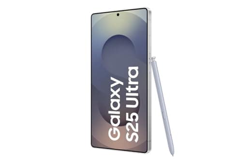 Samsung S938B Galaxy S25 Ultra 5G 256 GB Silverblue USB-C 6.9 Zoll Dual-SIM - [Versione Tedesca, Spagnola, Francese, UK, Belga, Olandese, Danese, Finlandese, Norvegese, Svedese]