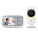 Motorola Nursery VM482ANXL - Video Baby Monitor - Camera - Infrared Night Vision - High Sensitive Microphone, White/Silver - 1