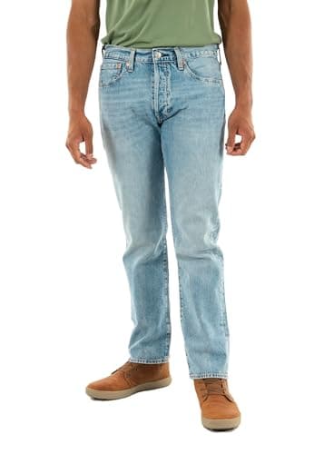 Levi's Hombre 501 Original Fit Vaqueros, Low On Sleep LTWT, 36W / 30L