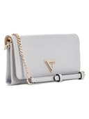 GUESS cross body bag Noelle Mini Xbody Flap Organizer Lavendar Grey light grey - 4