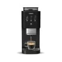KRUPS Coffee Crush, Cafetera Superautomática, Café en Grano y Molido, 15 Bares, 3 recetas de café, 3 niveles de temperatura y de molienda, Pantalla táctil, Compacta 15 cm de ancho, Negro, SA4028E0 - 1