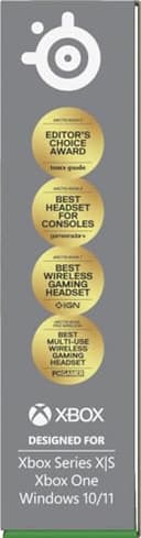 SteelSeries Arctis Nova 3X Wireless Gaming-Headset – App-Steuerung – 40 Std. Akku – Neodym-Magnet-Treiber – 2,4 GHz/Bluetooth – Abnehmbares Mikrofon – Xbox, PS5, PC, Switch, Mobilgeräte - Schwarz - 17