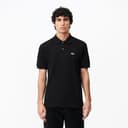 Lacoste Herren Polo-Shirt Kurzarm L1212, Männer Polo-Hemd,2 Knopf,Regular Fit,Schwarz,8 - 5