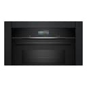 Siemens HM736GAB1 iQ700 - Forno da incasso intelligente con funzione microonde, 60 x 60 cm, made in Germany, 800 W, nero, ecoClean & humidClean autopulente, Air Fry, cookControl, touch screen a colori - 2