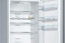 Bosch - Frigorífico Combinado, Libre Instalación, Serie 4, 60 cm de ancho, Total NoFrost, acero antihuellas, KGN36VIED - 5