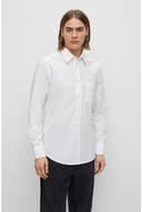 BOSS Relegant_6_M, Camisa Hombre, White100, - 4