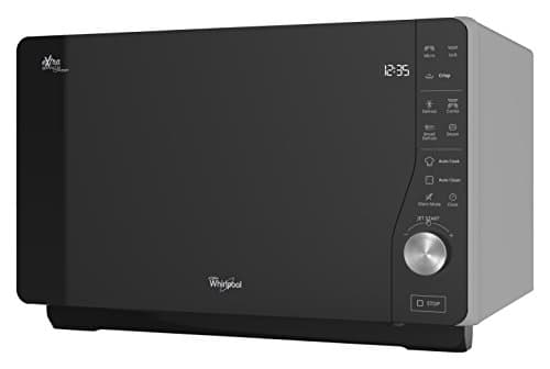 Whirlpool MWF 427 SL Encimera - Microondas (Encimera, Microondas combinado, 25 L, 800 W, Botones, Tocar, Negro, Plata)