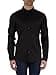 Armani Exchange Men's Long Sleeve Ultra Stretch Lyocell Button Down Slim Fit Shirt, black - 2